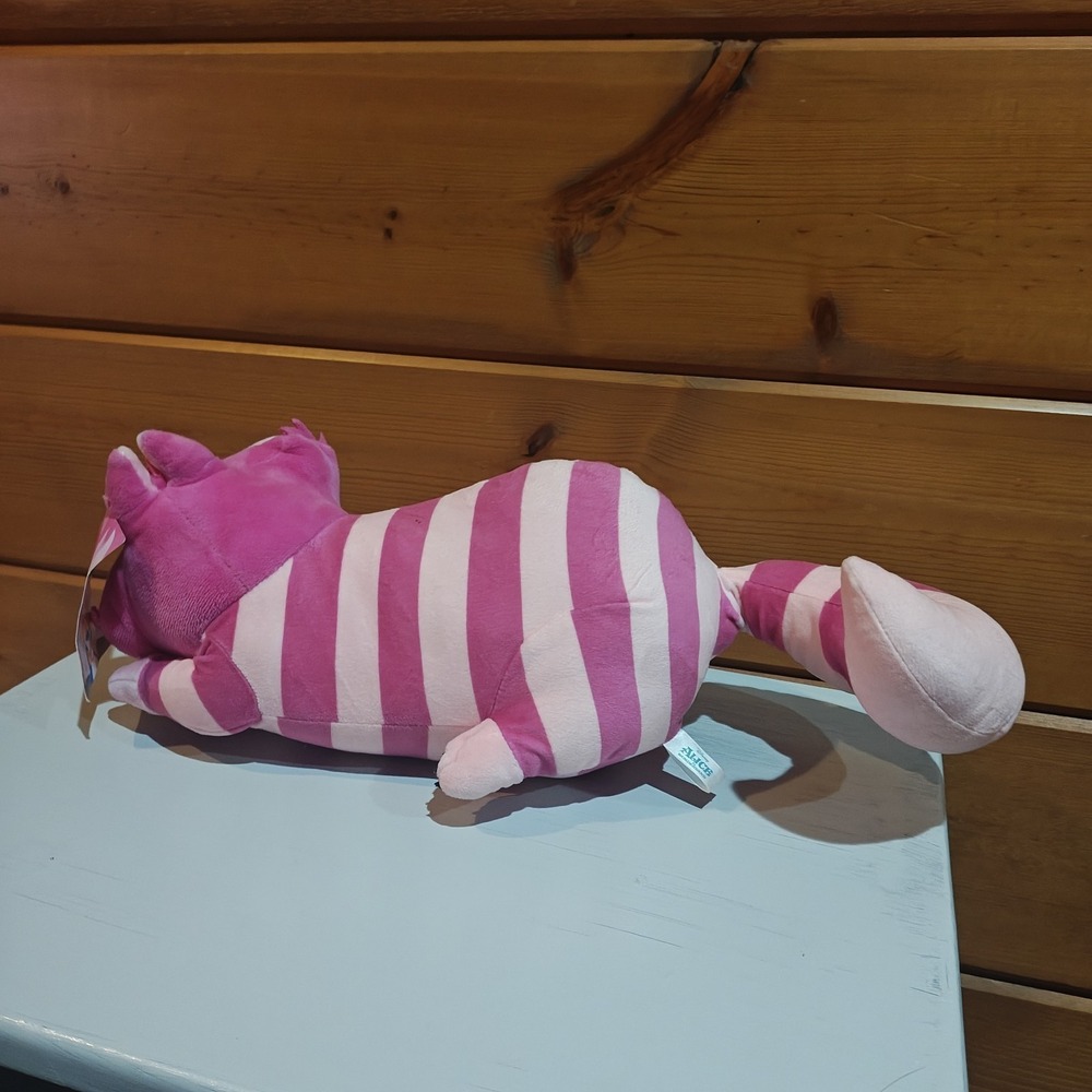 Disney Alice in Wonderland Cheshire Cat 13-Inch Plush Used with Original Tag E22 - Picture 4 of 5